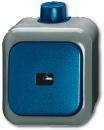 Busch-Jaeger 2621 WDI Wipptaster, 1-polig, Schließer (Arbeitsstrom), Busch Duro 2000, IP66 (2CKA001483A0171)