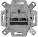 Busch-Jaeger 0218/12-101 UAE Anschlussdose, RJ45, Cat. 6a iso, geschirmt 2 Steckbuchsen, 8/8-polig (2CKA000230A0411)