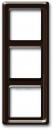Busch-Jaeger 2103-31 Abdeckrahmen 3-fach Rahmen, Braun, Allwetter 44 (2CKA001730A0279)