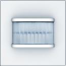 Busch-Jaeger 6122/10-84 Busch-Wächter 180 UP Sensor Standard, Select future® linear mit integriertem Busankoppler, studioweiß