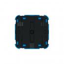 Busch-Jaeger 62711-WL Bedienelement flex, 1-fach, Wireless, mit Orientierungslicht, schwarz (2CKA006200A0280)