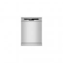 Amica GSP 542 010-1 Si Standgeschirrspüler, 60 cm breit, 12 Maßgedecke, 6 Programme, LED-Display, silber