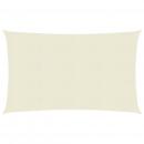 Sonnensegel 160 g/m² Creme 6x7 m HDPE