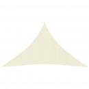 Sonnensegel 160 g/m² Creme 3x3x4,2 m HDPE  