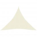 Sonnensegel 160 g/m² Creme 4x4x4 m HDPE