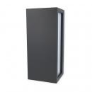 ARDEBO.de DEKO-LIGHT Rilongo A Wandaufbauleuchte, 220-240V AC/50-60Hz, E27, 1x max. 18,00 W, basaltgrau (730330)