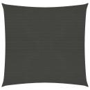 Sonnensegel 160 g/m² Anthrazit 5x5 m HDPE 