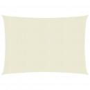 Sonnensegel 160 g/m² Creme 3x4 m HDPE 