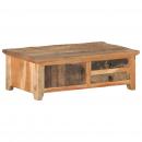 Couchtisch 90x50x31 cm Recyceltes Massivholz