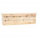 Spatzenhaus 5-fach 68x15x21 cm Tannenholz   