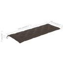 Gartenbank-Auflage Taupe 150x50x7 cm Oxford-Gewebe