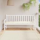 Gartenbank-Auflage Cremeweiß 180x50x7 cm Oxford-Gewebe