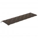 Gartenbank-Auflage Taupe 200x50x7 cm Oxford-Gewebe