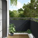 Balkon-Sichtschutz Anthrazit 75x300 cm Oxford-Gewebe
