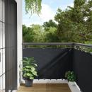Balkon-Sichtschutz Anthrazit 90x300 cm Oxford-Gewebe
