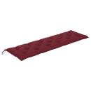 Gartenbank-Auflagen 2 Stk. Weinrot 180x50x7 cm Oxford-Gewebe