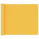 Balkon-Sichtschutz Gelb 75x400 cm Oxford-Gewebe