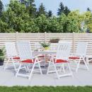 Gartenstuhl-Kissen 6 Stk. Rot 50x50x3 cm Oxford-Gewebe