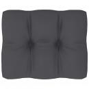 Palettenkissen Anthrazit 50x40x12 cm Stoff