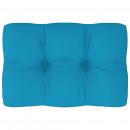 Palettenkissen Blau 60x40x12 cm Stoff