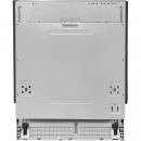 Exquisit EGSP6012-E-030E Vollintegrierter Geschirrspüler, 60 cm breit, 12 Maßgedecke, Glasprogramm, 4 Programme