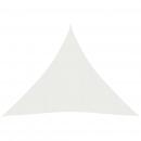Sonnensegel 160 g/m² Weiß 4,5x4,5x4,5 m HDPE