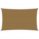 Sonnensegel 160 g/m² Taupe 2x4,5 m HDPE