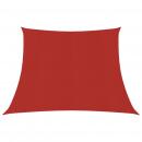 Sonnensegel 160 g/m² Rot 3/4x3 m HDPE