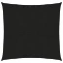 Sonnensegel 160 g/m² Schwarz 2x2 m HDPE