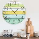 Wanduhr Mehrfarbig 60 cm MDF