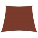 Sonnensegel Oxford-Gewebe Trapezförmig 2/4x3 m Terracotta