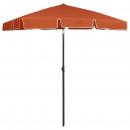 Strandschirm Terracotta-Rot 180x120 cm