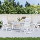 Gartenstuhl-Kissen 4 Stk. Creme 50x50x3 cm Oxford-Gewebe
