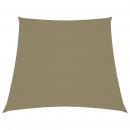 Sonnensegel Oxford-Gewebe Trapezform 3/4x3 m Beige