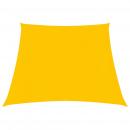 Sonnensegel 160 g/m² Gelb 3/4x2 m HDPE