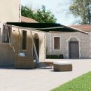Standmarkise Manuell Einziehbar 500x300 cm Anthrazit