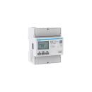 Hager ECR380D Energiezähler 3phasig, direkt 80A, 4M, MODBUS, MID
