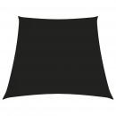 Sonnensegel Oxford-Gewebe Trapezförmig 2/4x3 m Schwarz