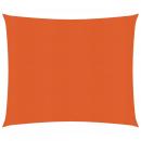 Sonnensegel 160 g/m² Orange 3,6x3,6 m HDPE