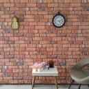 3D-Wandpaneele 10 Stk. Terrakottarot Backstein-Optik EPS