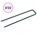 Nägel für Kunstrasen 50 Stk. U-Form Eisen  