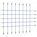 Kletternetz 200x150 cm Blau