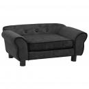 Hundesofa Dunkelgrau 72x45x30 cm Plüsch 