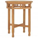 Bistrotisch Ø60x60 cm Teak Massivholz  