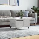 Couchtisch Betongrau 55x55x36,5 cm Holzwerkstoff