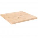 Tischplatte 40x40x2,5 cm Massivholz Kiefer Quadratisch