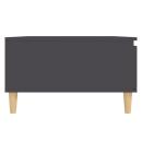 Couchtisch Grau 90x60x35 cm Holzwerkstoff