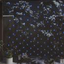 Weihnachts-Lichternetz Blau 4x4 m 544 LEDs Indoor Outdoor