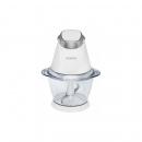 Bomann MZ 449 CB Multizerkleinerer, 250W, 2 in 1, Ice-Crusher, 1 Liter, herausnehmbares Edelstahl-Hackmesser, weiß