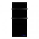 ARDEBO.de Eurom Sani 600 Wifi Black, Infrarotheizung 600W, Wochentimer, Schwarz (350357)
